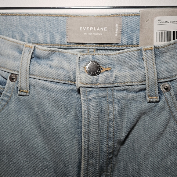 NWT Everlane The High-Rise Flare Jeans - Picture 3 of 7